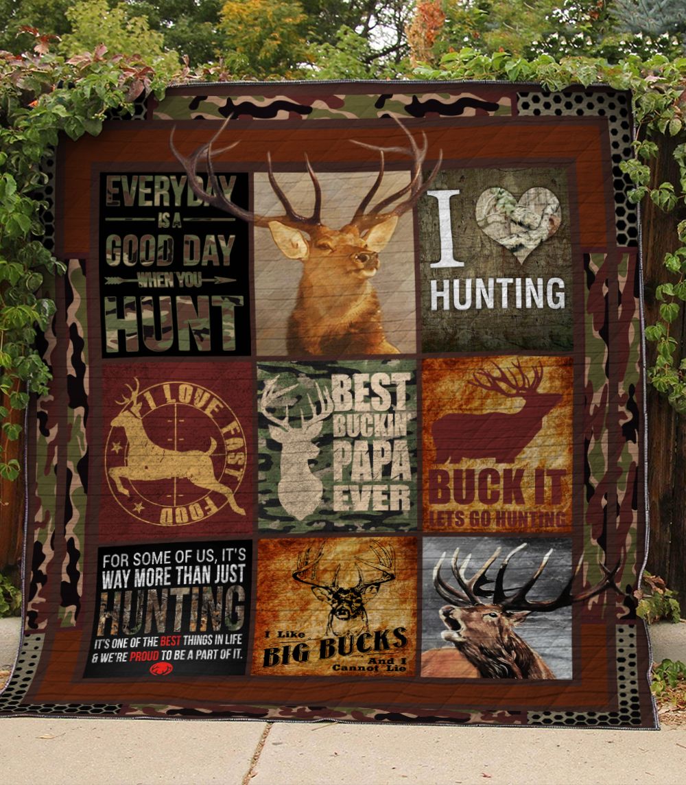 Details about    Gift For Your Life Deer Hunting Like Quilt Blanket New Item 3D 