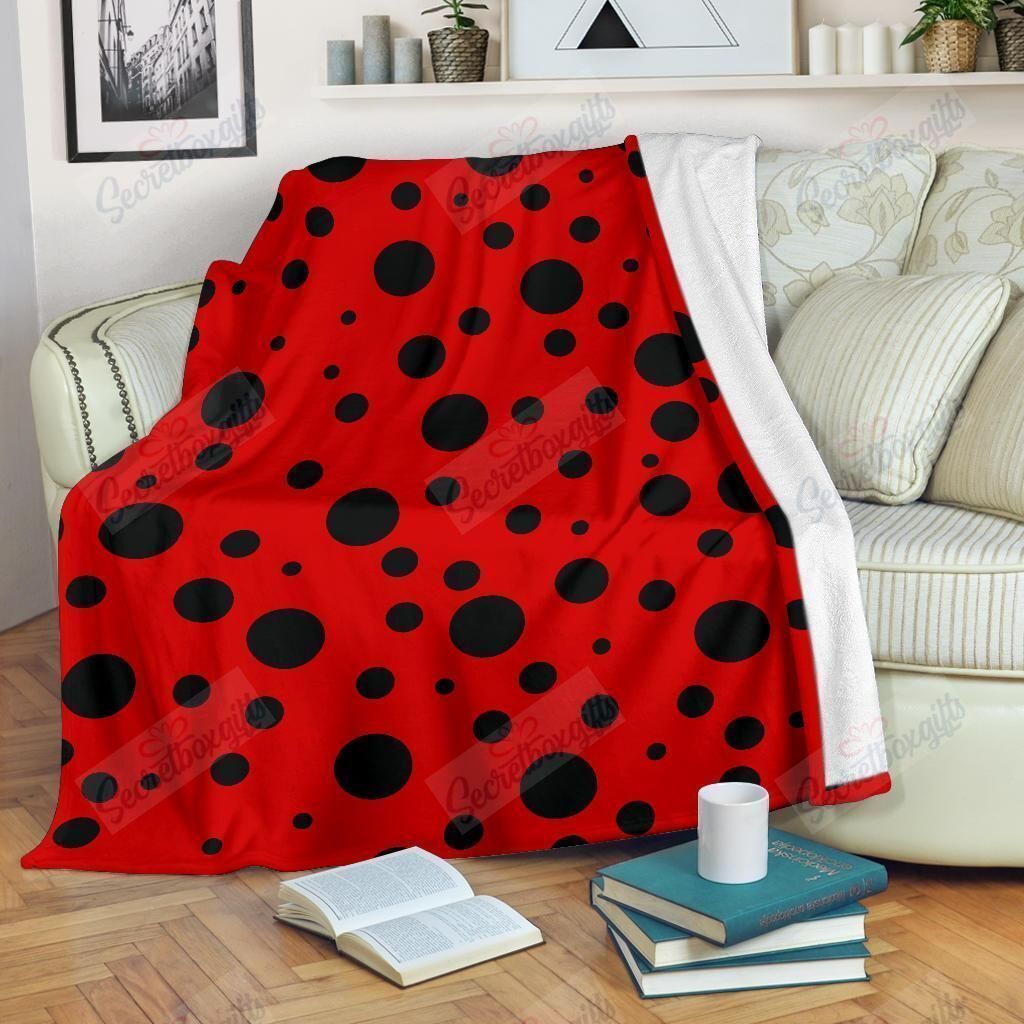 Ladybug Fleece Blanket