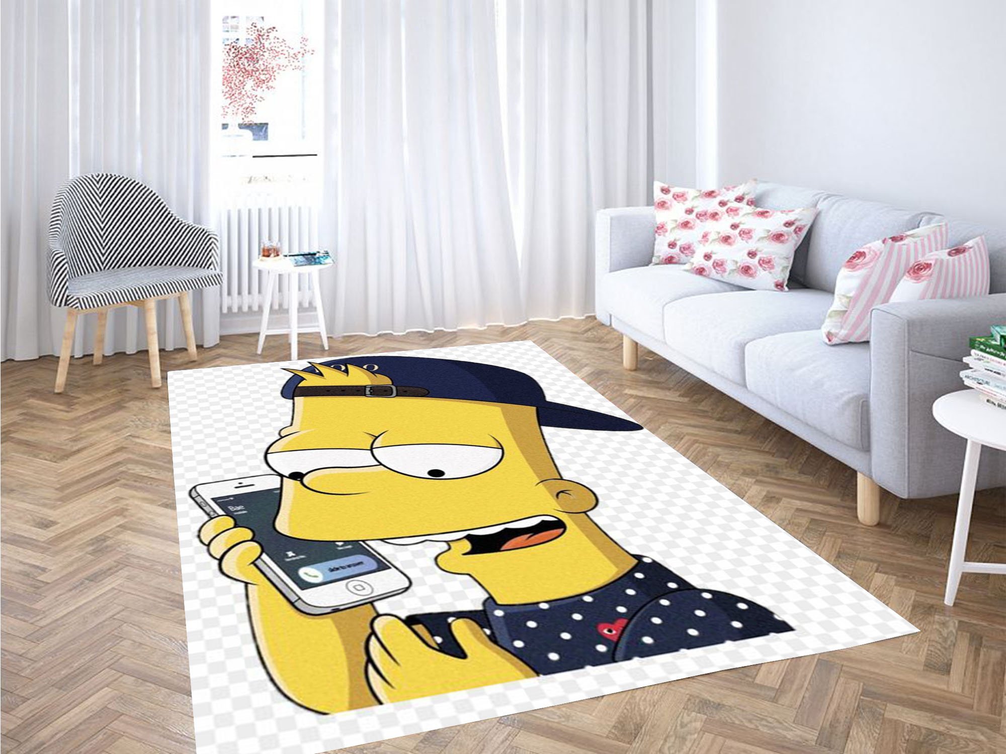 Bart Simpson Rug Made to Order